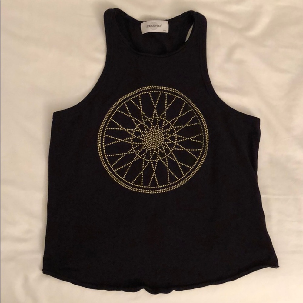 Rhinestone SoulCycle Wheel Tank